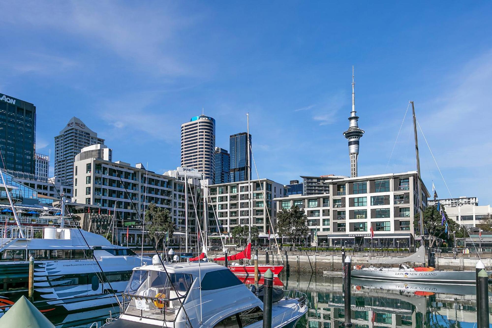 Exquisite Sun Soaked Corner Apartment Auckland Buitenkant foto